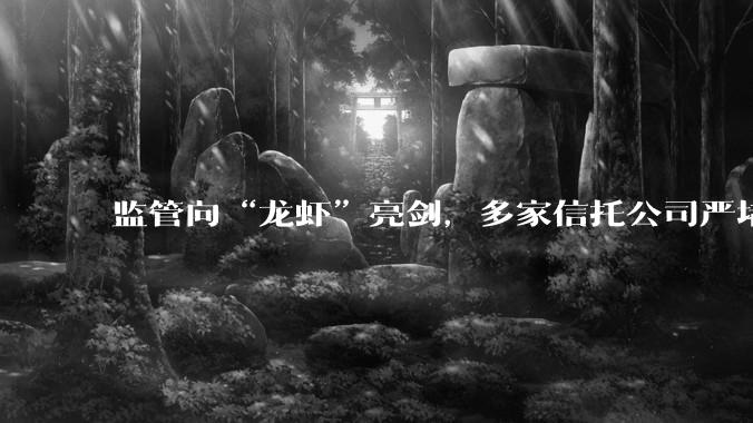 监管向“龙虾”亮剑，多家信托公司严堵网络安全漏洞不越红线_风险提示_行业_智能